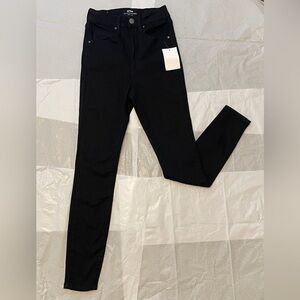 New Cotton On High Cropped Skinny Jeans Urban Black SIze 2
